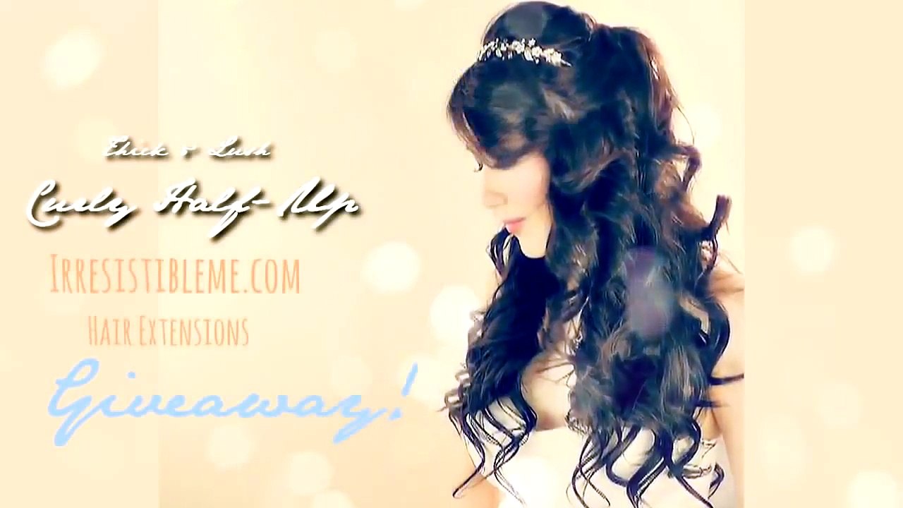 ★ ROMANTIC HAIRSTYLES | HALF-UP HALF DOWN UPDO FOR PROM WEDDING HAIR TUTORIAL|