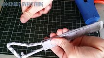 How to make a Powerful Paper Gun that Shoots with Trigger - Rubber Band Gun - Toy weapon