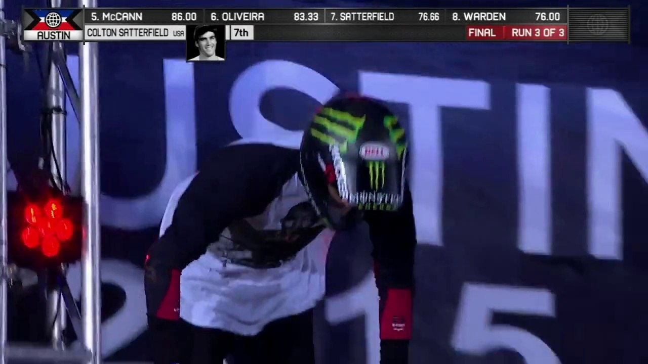 Figure incroyable en BMX lors des X Games