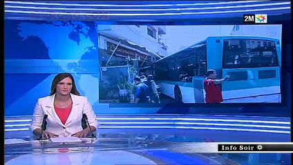 Accident _ Un bus fonce tout droit dans un café faisons plusieurs blessés (2M)