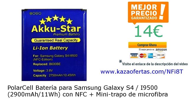 PolarCell Batería para Samsung Galaxy S4 / I9500