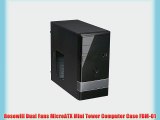 Rosewill Dual Fans MicroATX Mini Tower Computer Case FBM-01