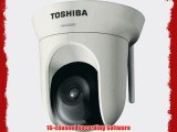 Toshiba 2 Mega Pixel IP/Network Camera. PTZ (Pan/Tilt/Zoom) 802.11N Wireless 3.6mm lens 1600x1200