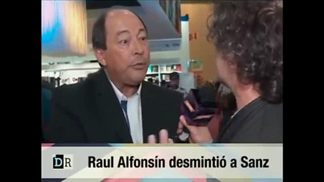 Ernesto Sanz niega lo dicho por Raúl Alfonsin sobre Macri