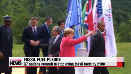 G7 leaders agree to phase out fossil fuels