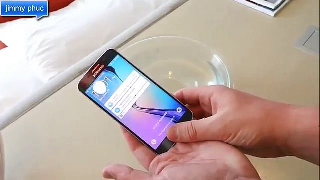 Samsung Galaxy S6 Edge Water Test - Secretly Water & Knife Scratch Test