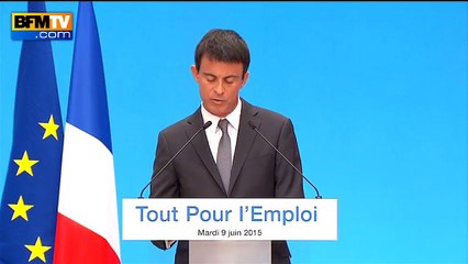 "Les CDD pourront être renouvelés deux fois", annonce Manuel Valls
