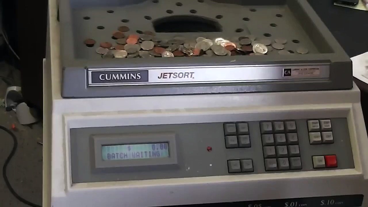 Sold Cummins Jetsort 2000 Coin Sorting Machine on eBay - video Dailymotion