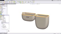 SOLIDWORKS - Using the Flex Feature in Clamshell Packaging Design