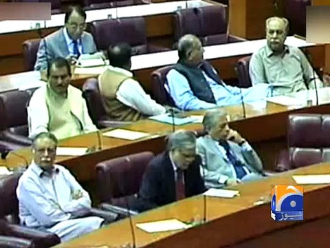 Khursheed Shah reacts to Indian statement - Geo Reports - 09 Jun 2015