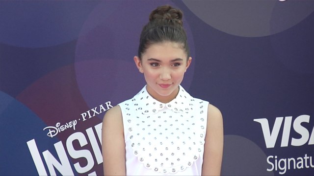 Rowan Blanchard (Girl Meets World) Inside Out World Premiere Arrivals