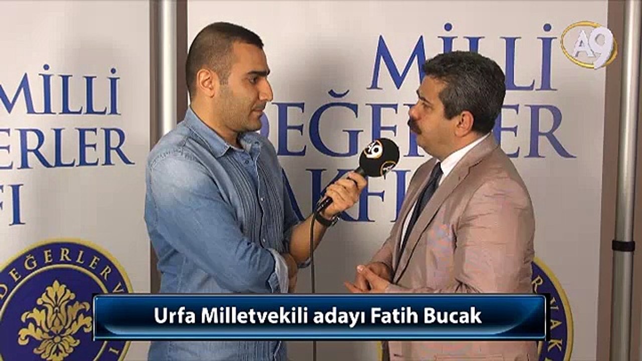 Urfa Milletvekili adayı Fatih Bucak