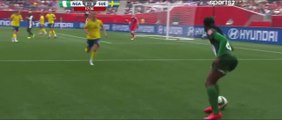 Asisat Oshoala (Nigeria) vs Sweden 08-06-2015
