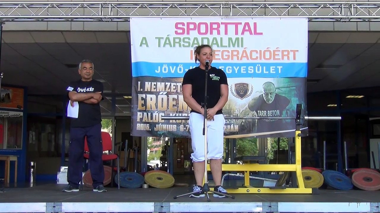 I. NEMZETKÖZI ERŐEMELŐ PALÓC KUPA 2015. - Megnyitó