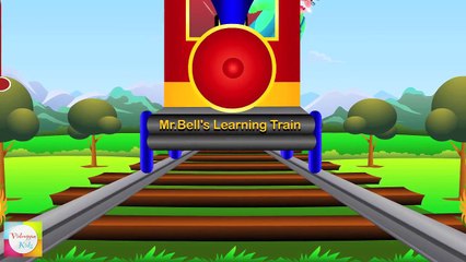 The Animal Train - Mr.Bell's Learning Train   Animals For Children