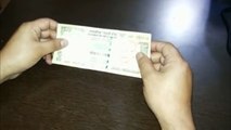 How to Verify a 500 Indian Rupee Note is Fake or Not
