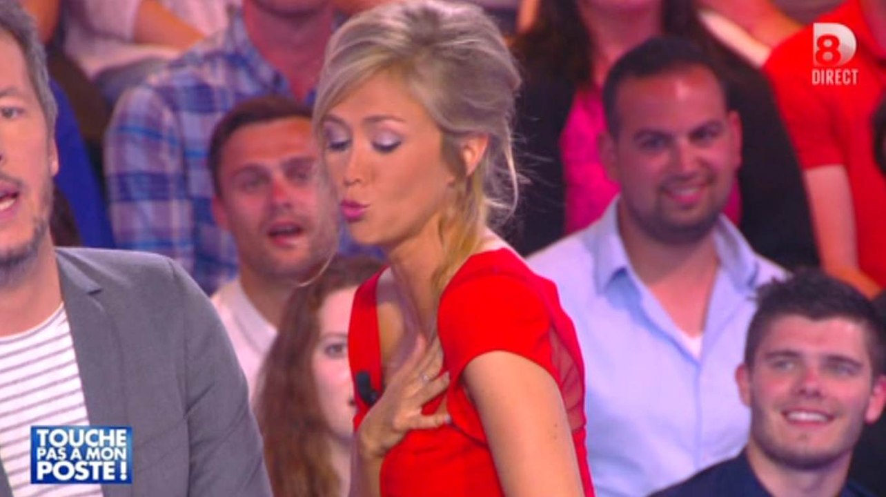 Enora Malagré perd son soutien-gorge en direct - ZAPPING PEOPLE DU 09/06/2015
