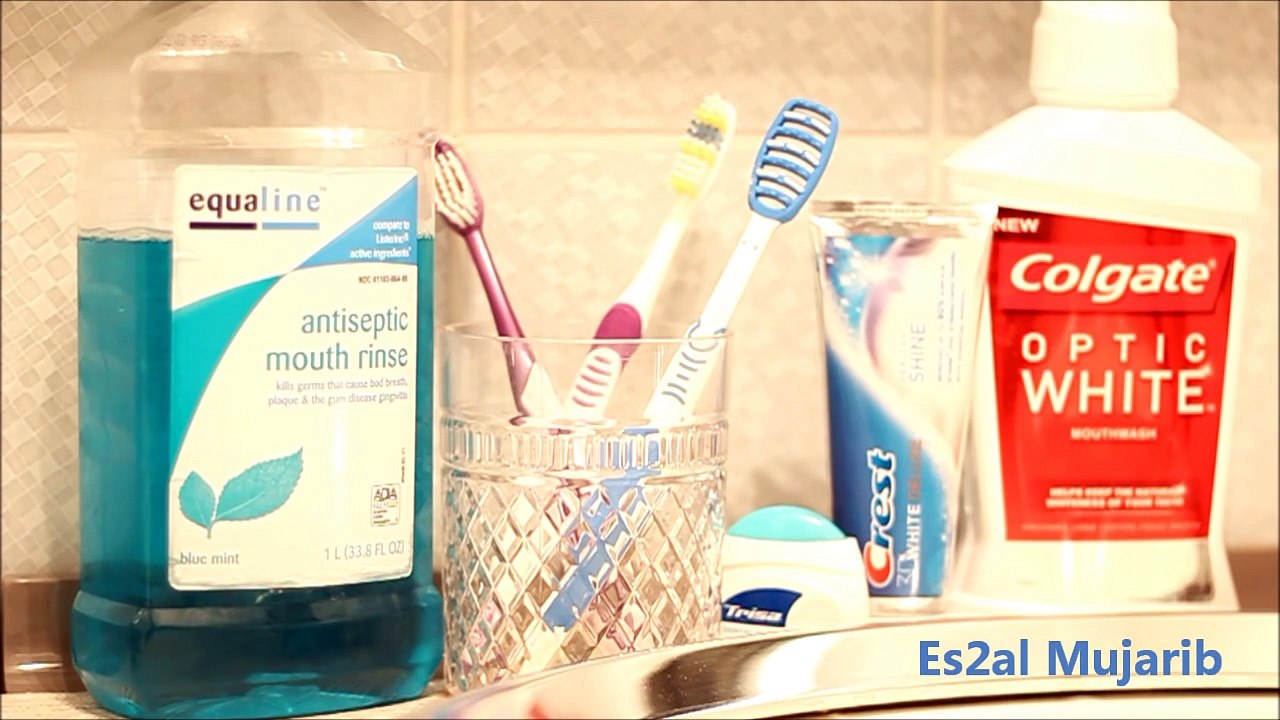 روتين العناية وتبييض الأسنان "اسأل مجرب " teeth whitening routine
