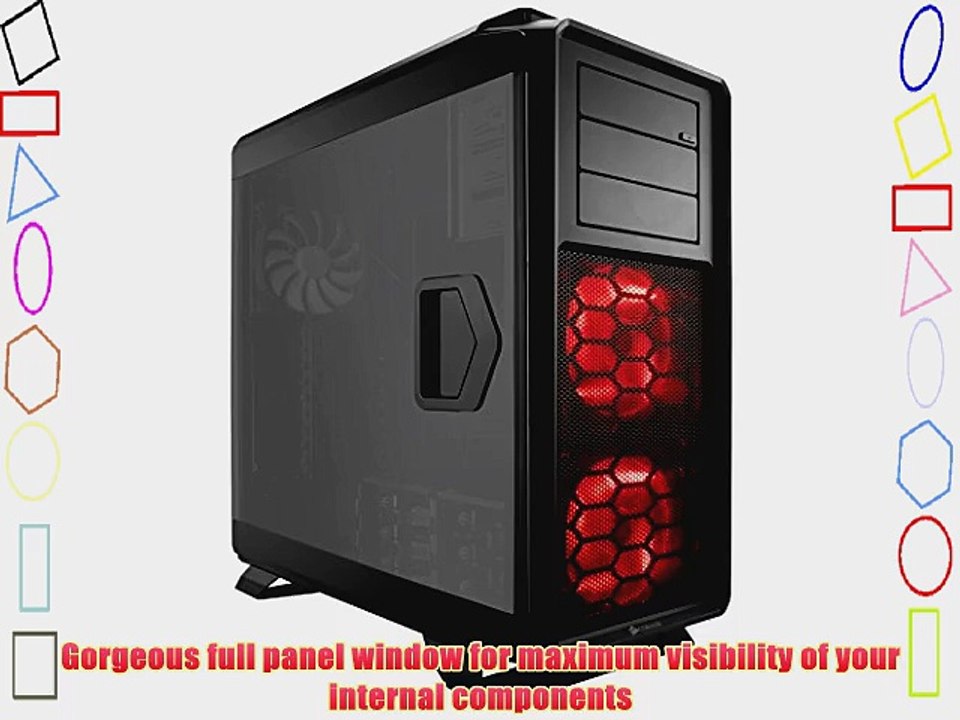 Corsair Graphite Series 760T Full Tower Windowed Case - Black (CC-9011073-WW)