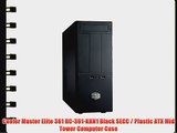 Cooler Master Elite 361 RC-361-KKN1 Black SECC / Plastic ATX Mid Tower Computer Case
