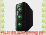 Apevia X-Cruiser3 with USB2.0USB3.0 and audio ports fan speed controller and colored VU/Temp/Fan