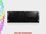 iStar D Storm D-410 4U Rackmount Server Chassis (Black)