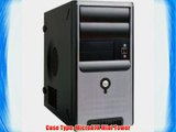 IN-WIN 350W TAC 2.0 MicroATX Mini Tower Case Black/Silver Z583.CH350TB