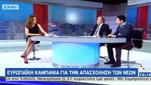 YEPP 3 step Jobs Plan on SKAI TV - Konstantinos Kyranakis