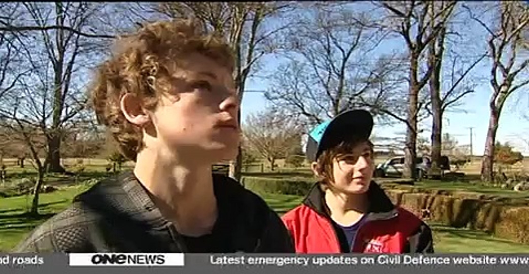 ONE News: Earthquake Epicentre