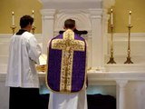 Good Friday Priest's Communion Latin Mass SSPX