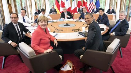 Photographer captures unique view of G7 leaders