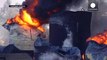 أربعة قتلى على الأقل في الحريق الهائل في خزانات النفط قرب كييف
