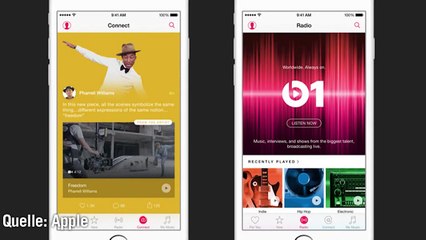 Apple Music soll Spotify Konkurrenz machen