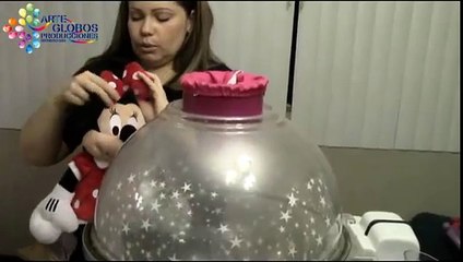 Como hacer un Englobado con peluches  Stuffing Balloon