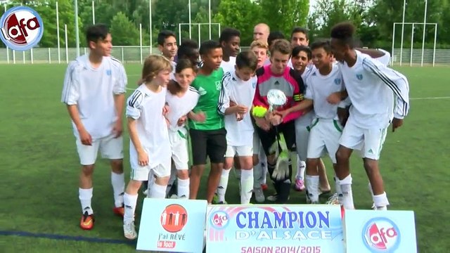 U14 DH : AS Schiltigheim 4 - 0 SR Colmar résumé du match