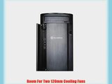 SilverStone Aluminum Front Panel/SECC Structure Micro ATX Mid Tower Computer Case SG04B-F (Black)