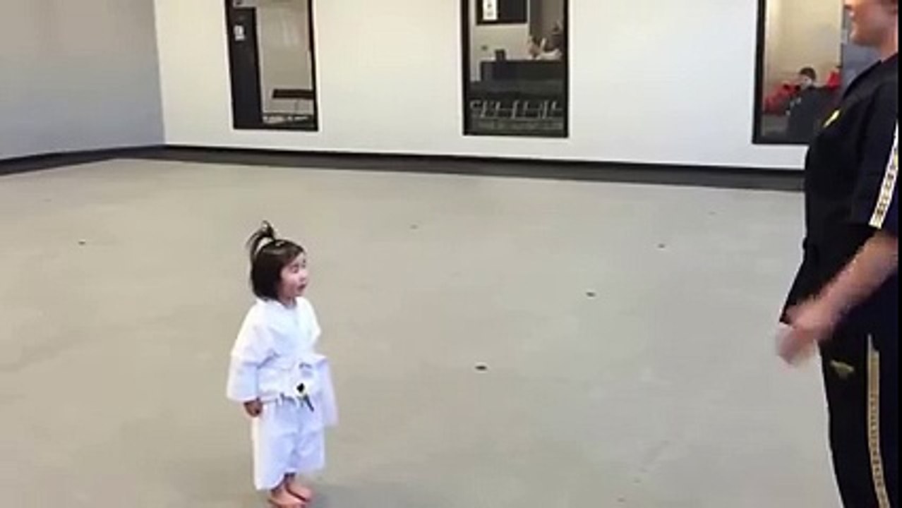 Three Year Old Taekwondo Star