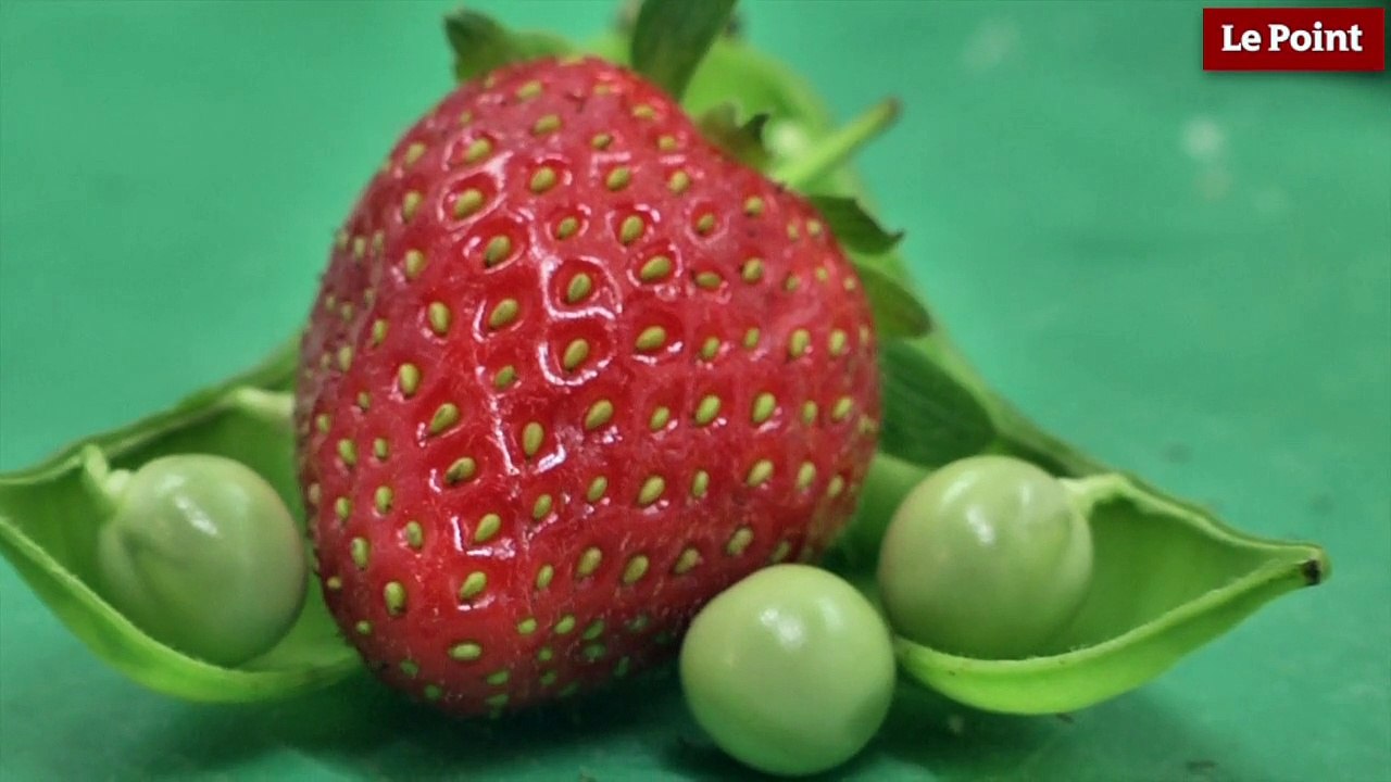 Les petits pois à la fraise d'Alain Passard