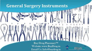 Instruments used in general surgery