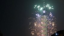 Taiwan Taipei 101 2015 Fireworks New Year 2015年台北101跨年煙火 Taiwan New Year's Eve NYE 1080p