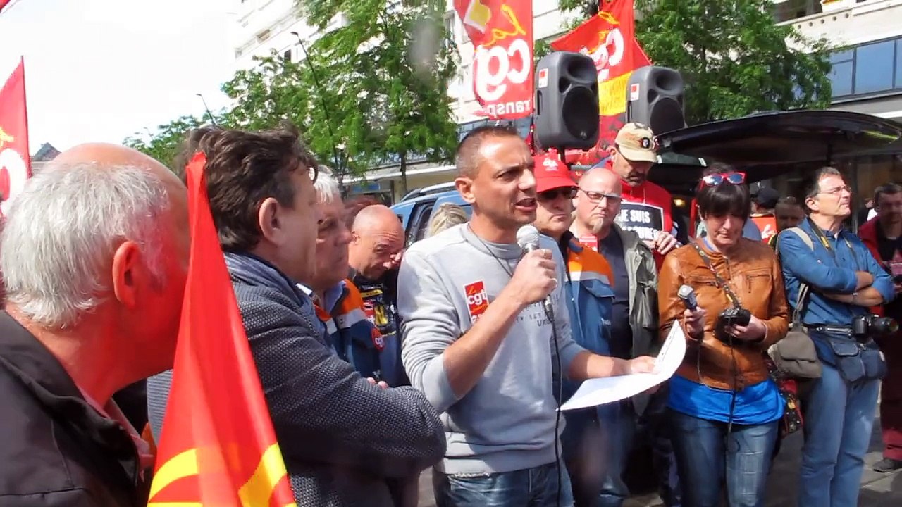 Valenciennes : le secrétaire général de l'USTM-CGT annonce une nouvelle action le 23 juin