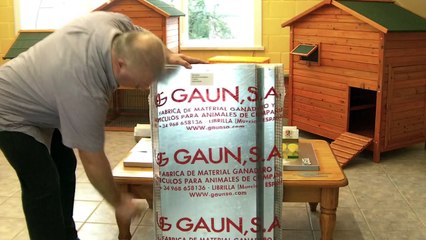 Cages cailles - Phase 1 - déballage et contrôle du matériel d'élevage