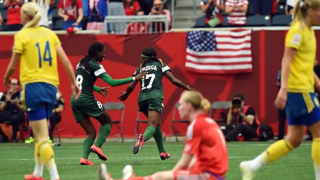 Mundial Femenino - Nigeria y Suecia protagonizan un thriller que acaba en empate