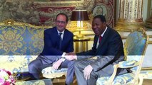 Le président du Bénin Boni Yayi reçu à l'Elysée
