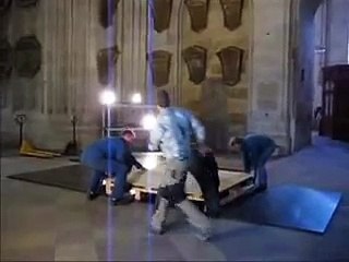 Ulmer Münster - Glocke "Gloriosa abgeseilt"