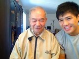 Cute Old Asian Grandpa Goes to Costco