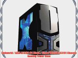 Linkworld / AZZA LC3191-04 Black / Silver VULCAN LC3191 Chassis Gaming Tower Case