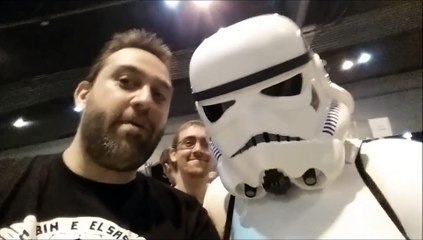Un Stormtroopers de Stars Wars Au Digital Game Show à Strasbourg