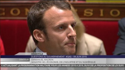 Macron : "La compétitivité ne se décidera pas en réduisant les droits des salariés"