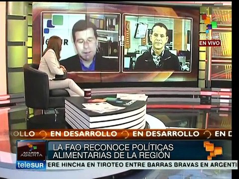 Argentina: cifras de la FAO confirman avances en desnutrición